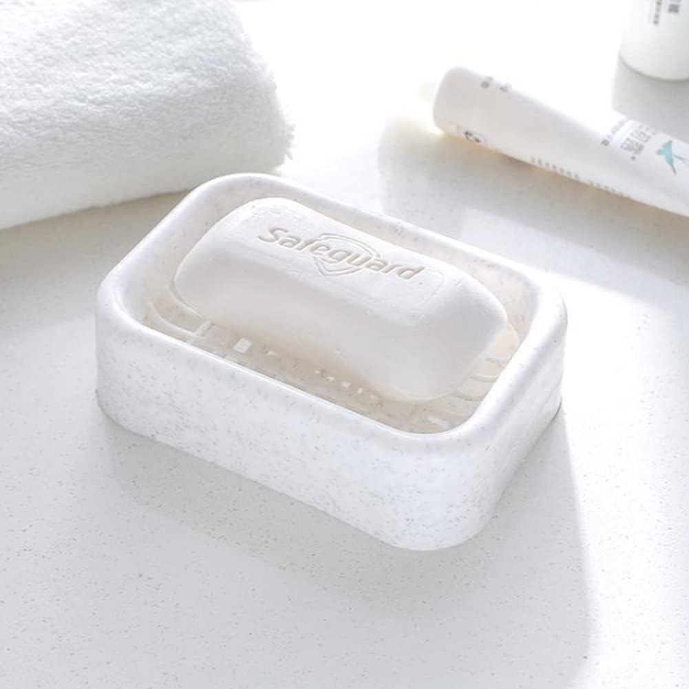 Soaps Bar Holder with Double Layer Design for Bathroom