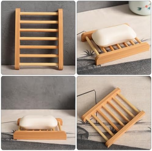 ABOOFAN Wooden Soap Holder for Bathroom and Kitchen
