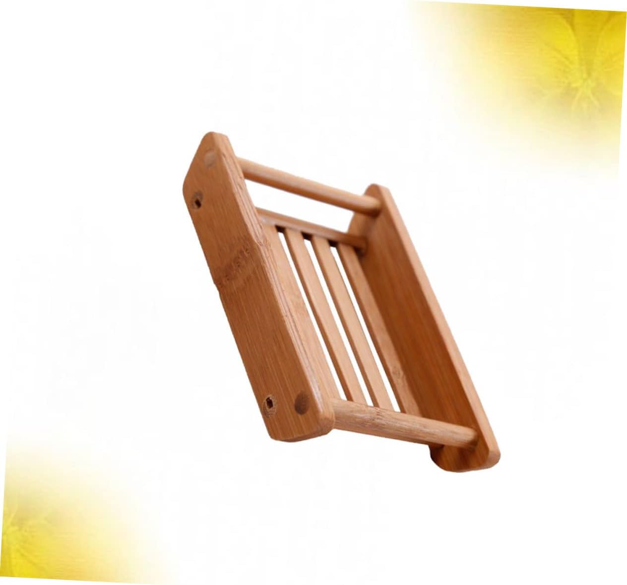 Retro Boat Shaped Wooden Soap Dish for Bathroom Kitchen