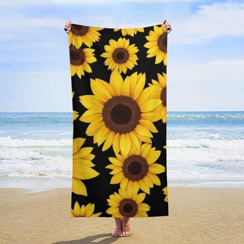 4SEE Plus Size Beach Towels - Super Absorbent Travel Essentials