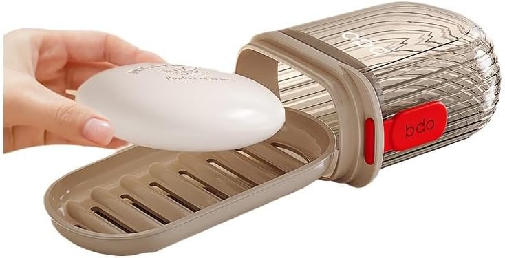 Travel Soap Box Holder Leakproof Plastic Bath Holder