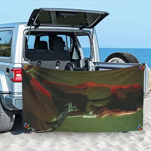 Magnetic Beach Towel for Women Quick Dry Sand Free 30x60