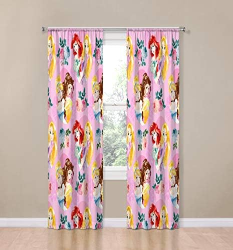 Jay Franco Disney Princess Sassy 84 Drapes 4 Piece Set