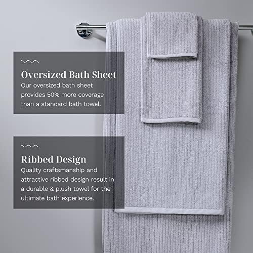 LUXOME Plush Performance Bath Towel Set