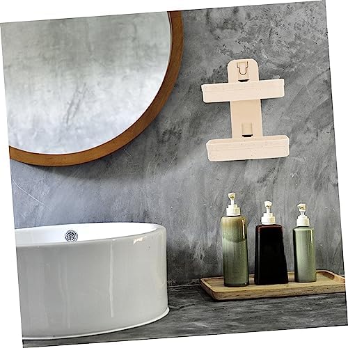 KITANDOVE Adhesive Double Layer Wall Soap Dish