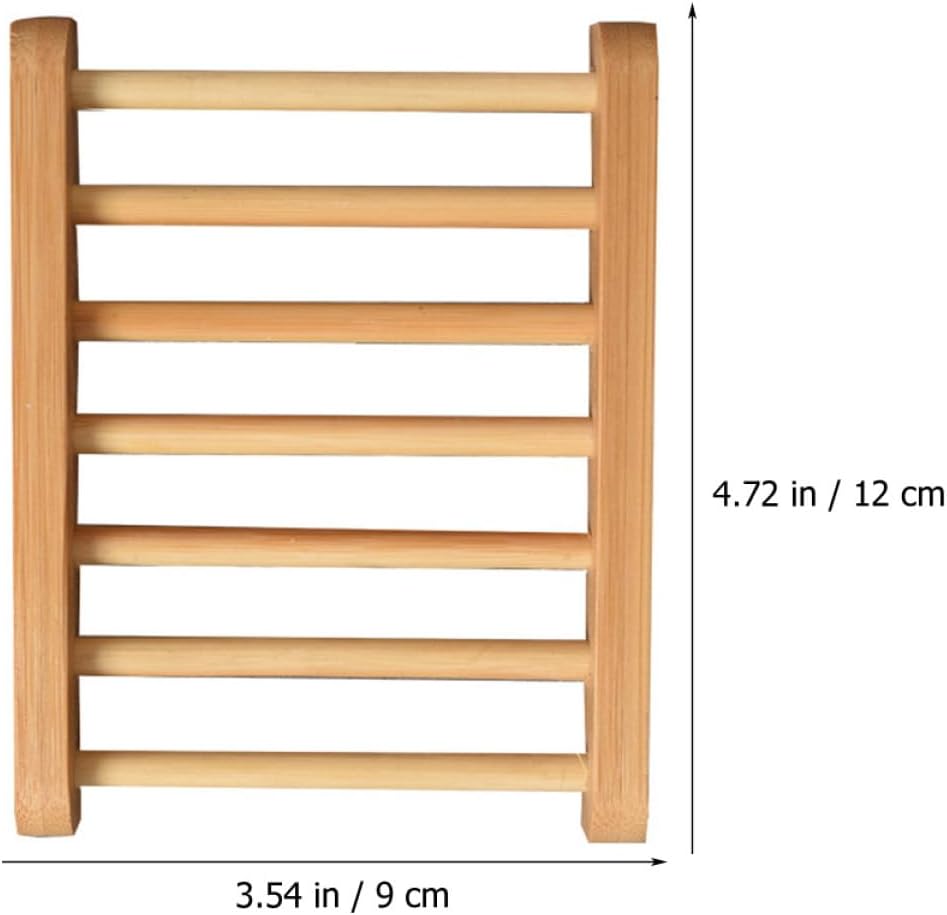 ABOOFAN Wooden Soap Holder for Bathroom and Kitchen