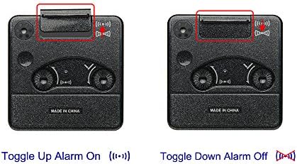 Peakeep Ultra Small Travel Alarm Clock with Snooze Light and Silent Movement Black