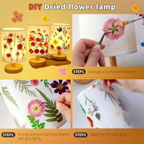Bupduq Dried Pressed Flowers for Crafts and Resin 1