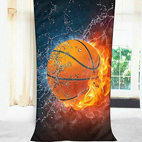 Moslion Soft Bath Towel for Home Beach Camping 64x32 Inches