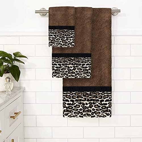 Popular Bath Jezella 3-Piece Animal Print Towel Set