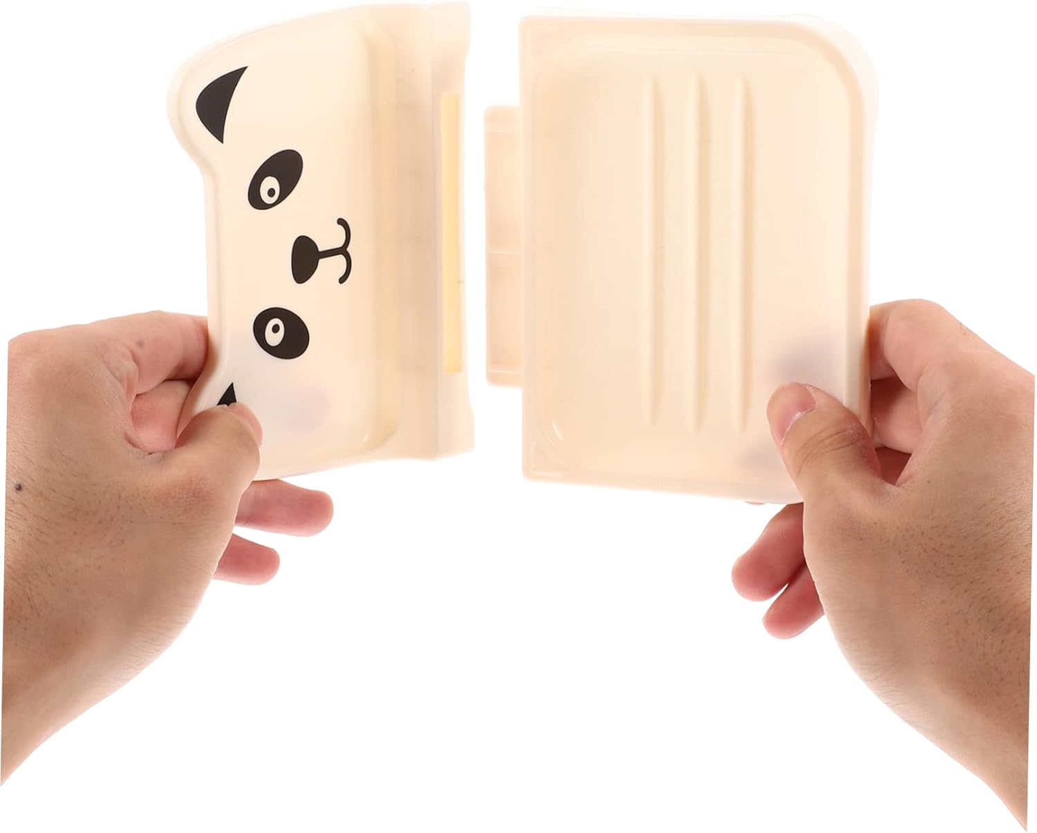 4pcs Wall-Mounted Bar Soap Stand Anti-Slip Dish Organizer 1