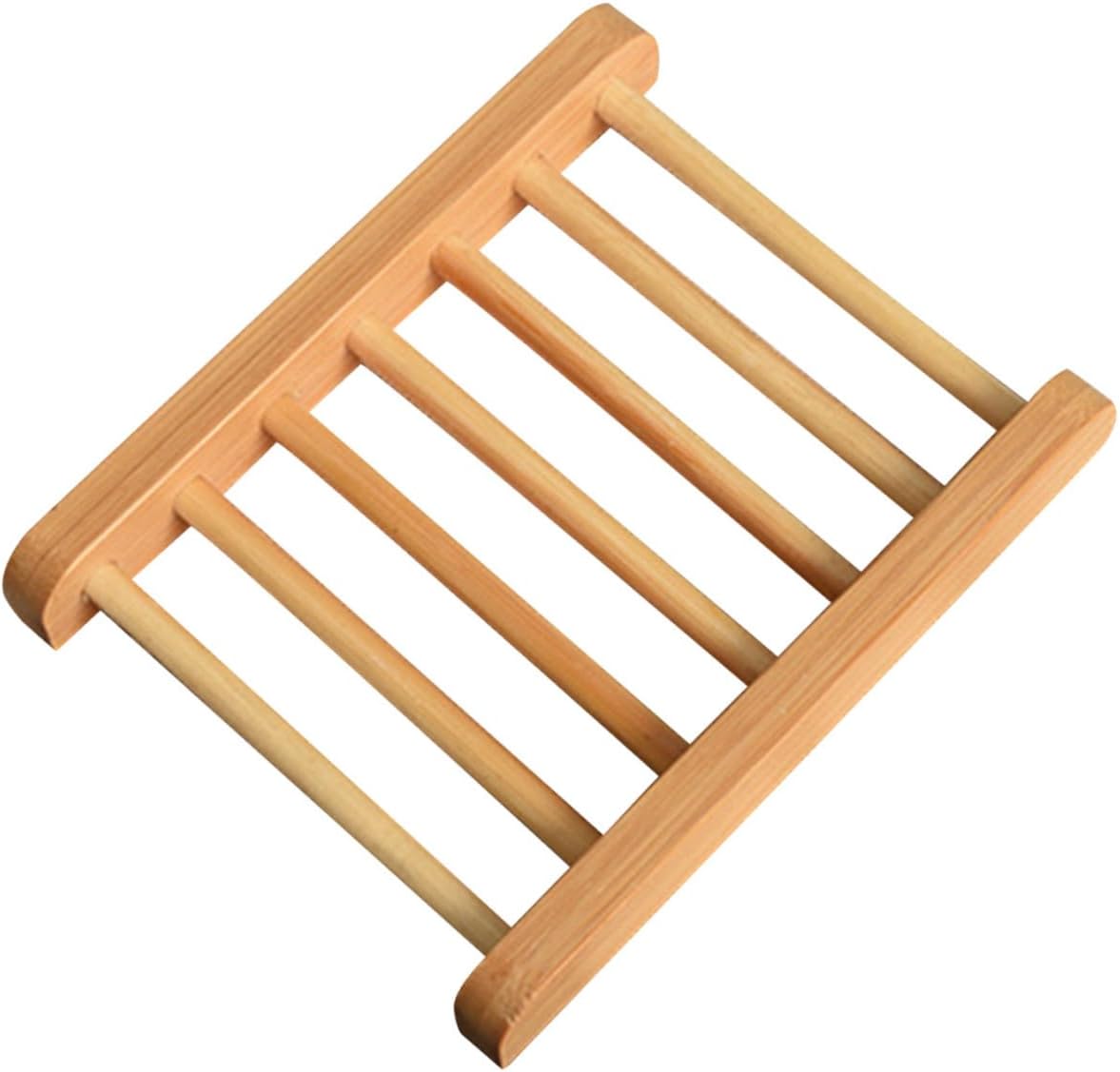 PRETYZOOM Wooden Soap Holder for Bathroom and Shower