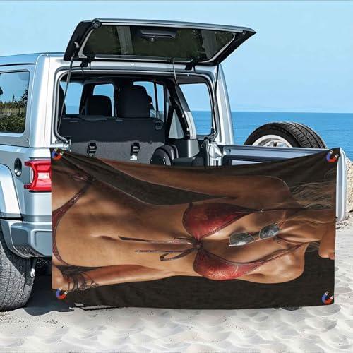 Magnetic Beach Towel for Women 75x30 Inches 1