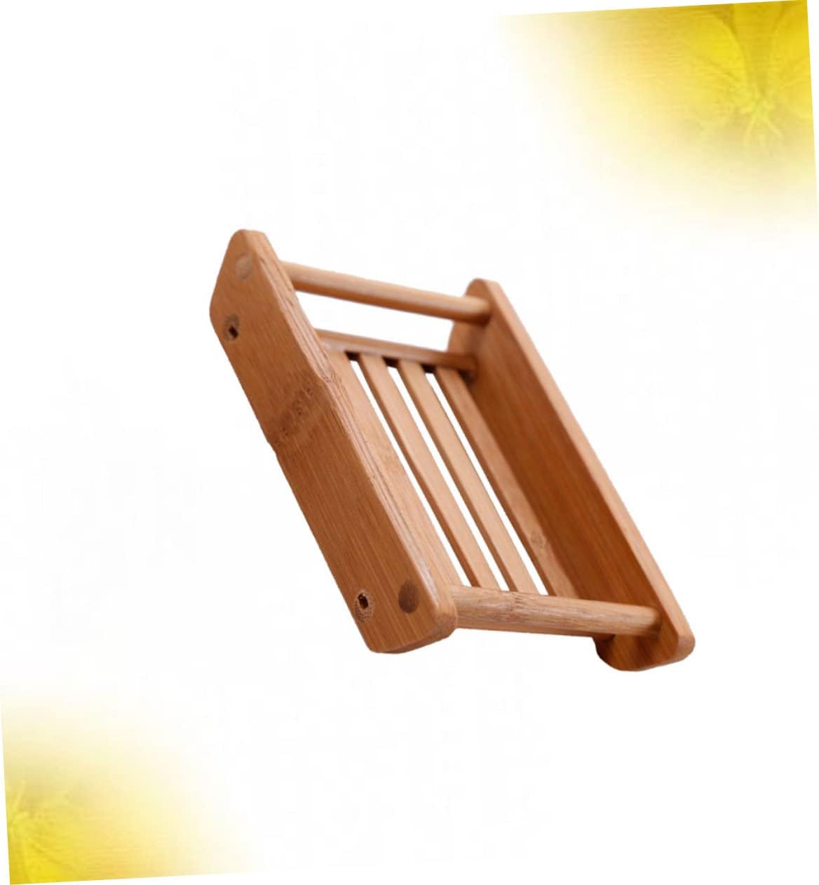 DRESSOOS Retro Boat Wooden Soap Dish Drainer
