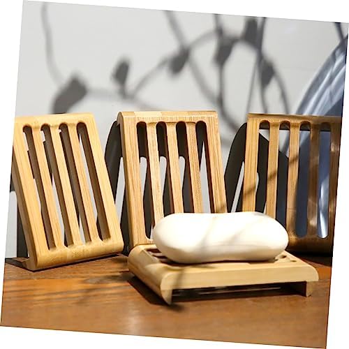 2pcs LIFKICH Soap Dish with Drain for Bathroom