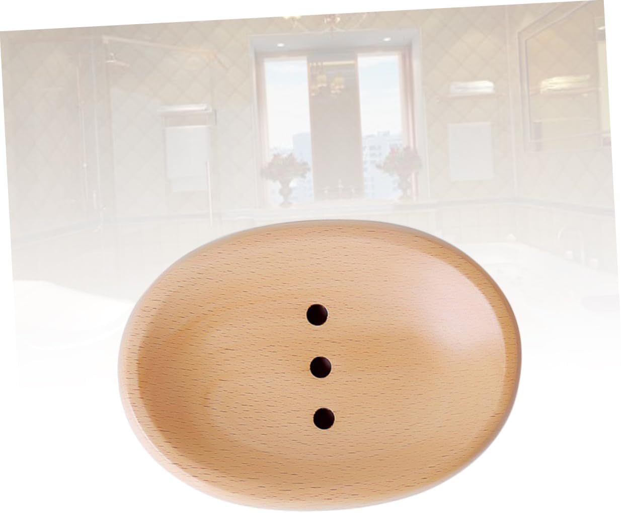 FONDOTIN Drain Soap Dish Holder for Bathroom and Travel