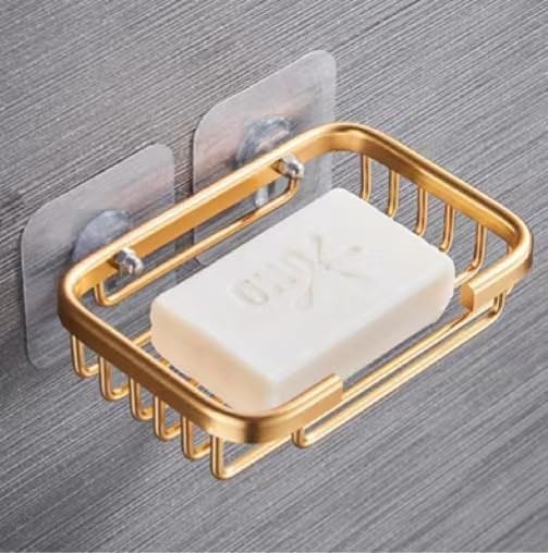 Gold Bar Soap Holder for Shower Wall 1
