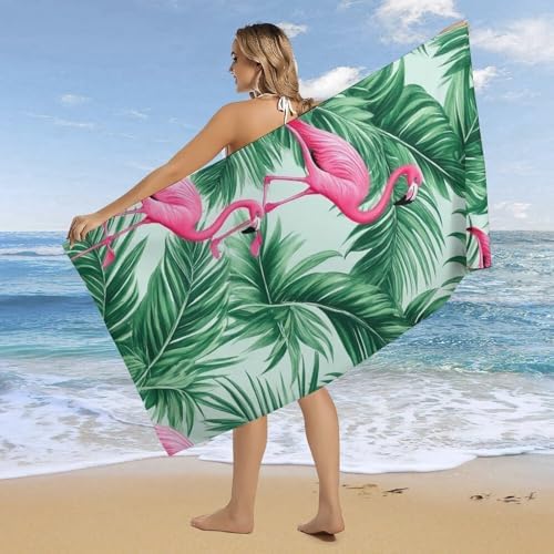 4SEE Extra Large Light Weight Beach Towel with Exotic Design