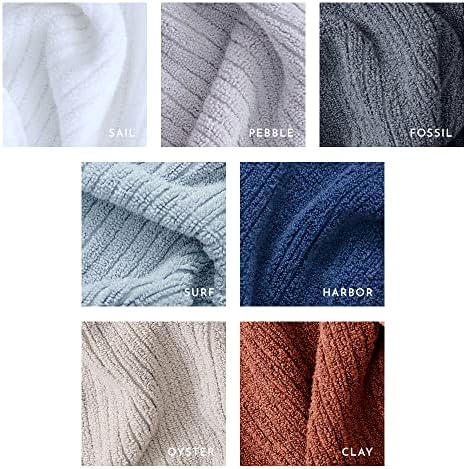 LUXOME Plush Performance Bath Towel Set