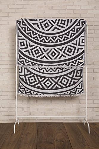 Bersuse 100 Cotton Turkish Beach Towel Set of 6