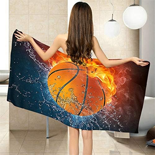 Moslion Soft Bath Towel for Home Beach Camping 64x32 Inches