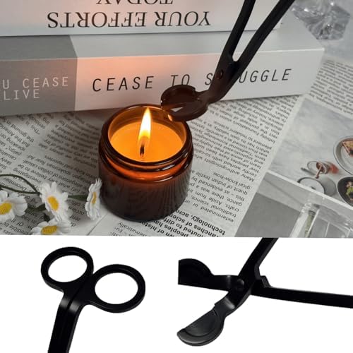 SANTIYIS Candle Care Kit with Wick Trimmer and Snuffer
