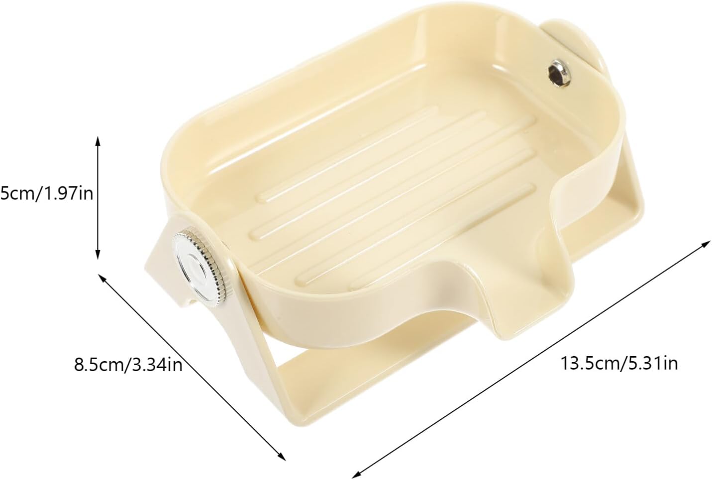 Alipis Modern PP Soap Dish with Self-Draining Design 1