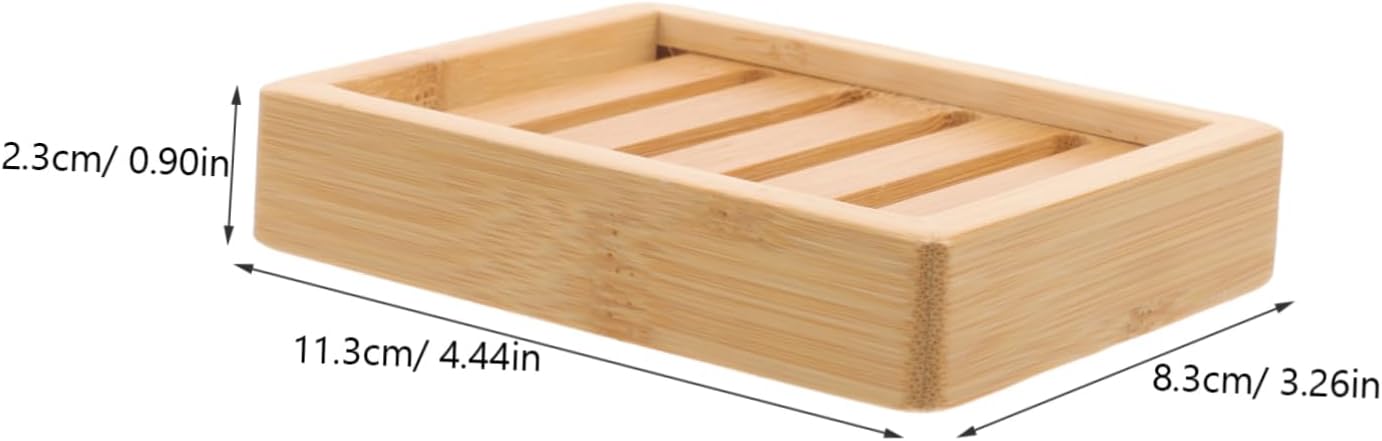 Mobestech 1Pc Soap Dish Holder for Shower and Kitchen
