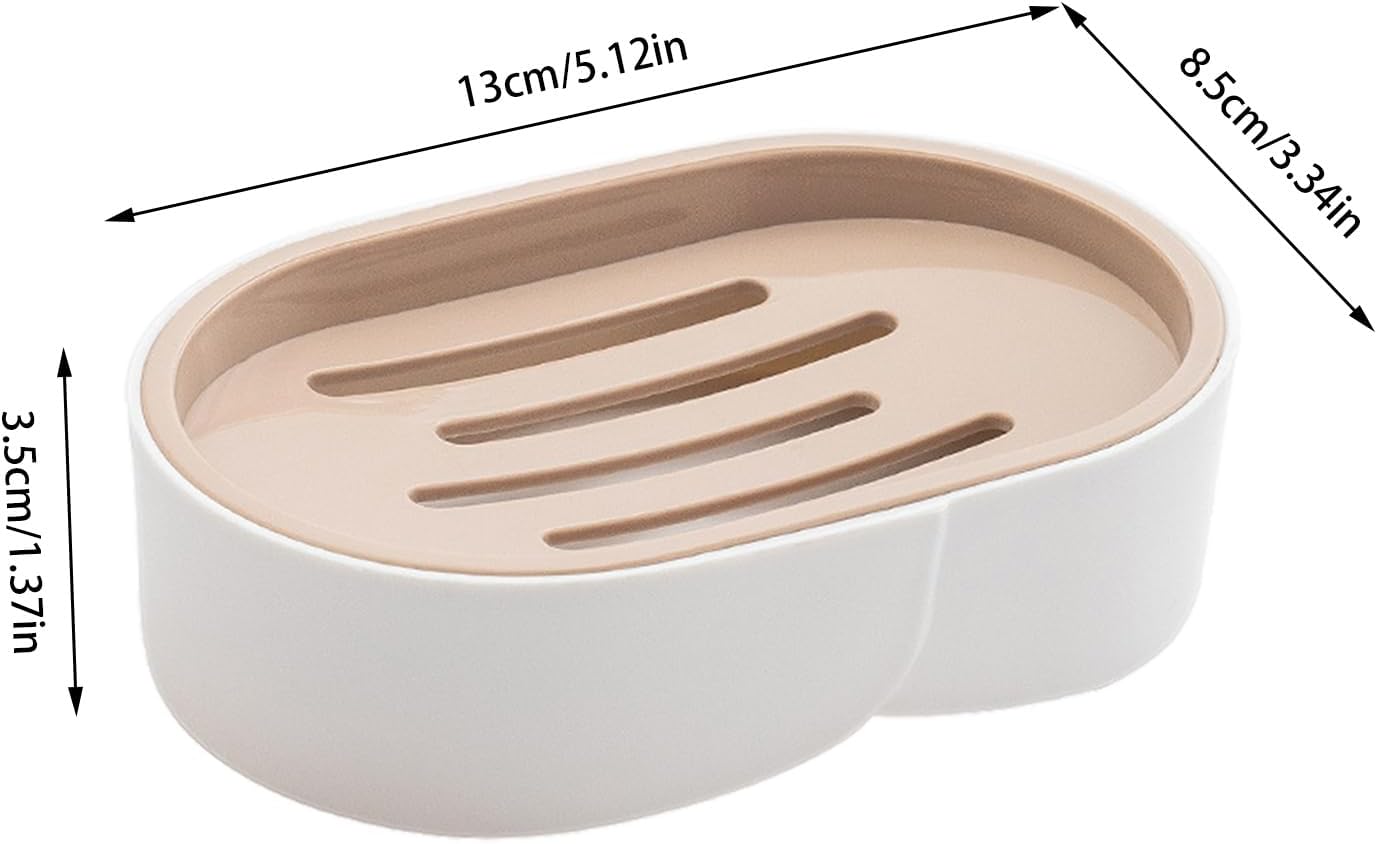 DSOPV Soap Dish with Anti-Slip and Dry Design