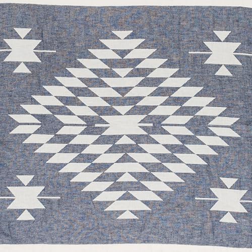 Bersuse Dark Blue Turkish Towel Set of 3