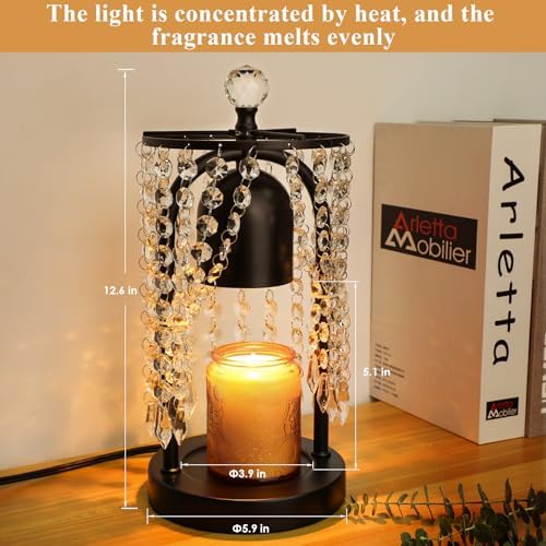 Candle Warmer Lamp with Timer and Dimmer