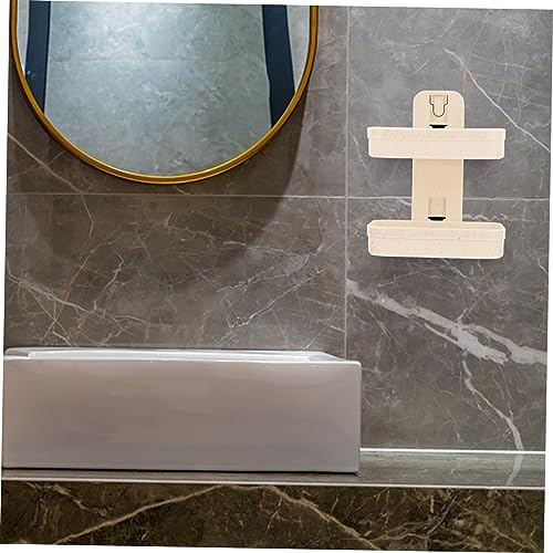 Adhesive Double Layer Soap Holder for Bathroom and Kitchen 1