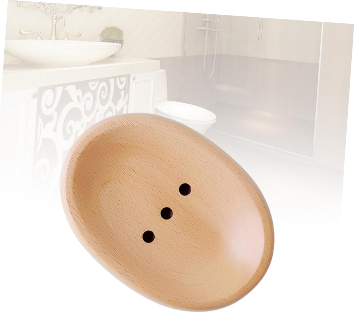 FONDOTIN Drain Soap Dish Holder for Bathroom and Travel