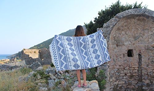 Bersuse 100 Cotton Turkish Towel Set of 3 1