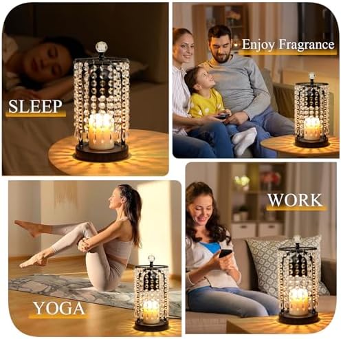 Candle Warmer Lamp with Timer and Dimmer