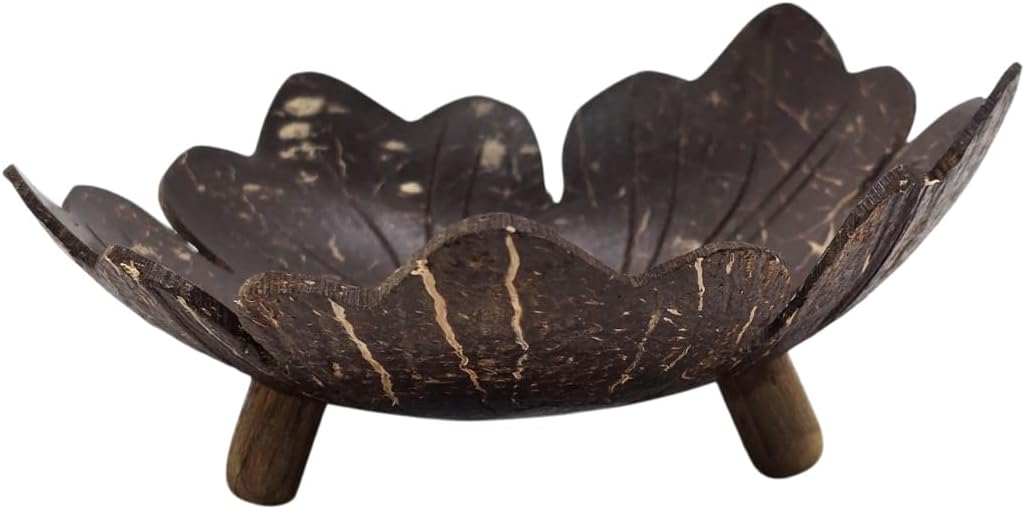 WitnyStore Thailand Coconut Shell Soap Dish Dispenser