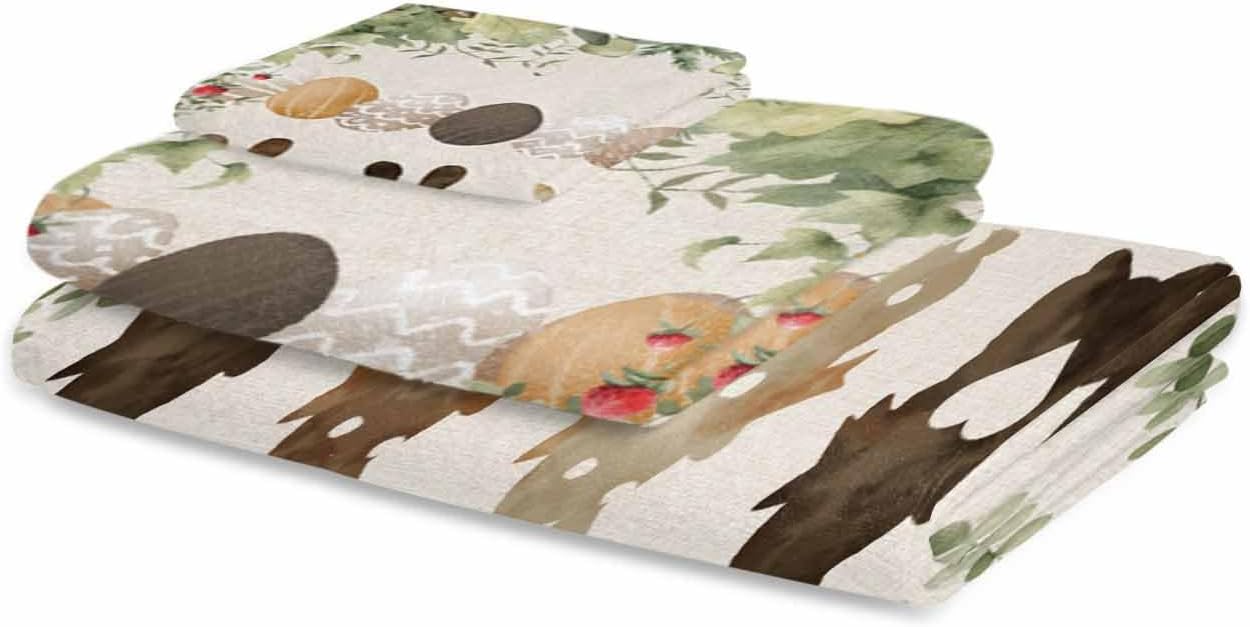 ZOE GARDEN Easter Bunny Towel Set 3-PC