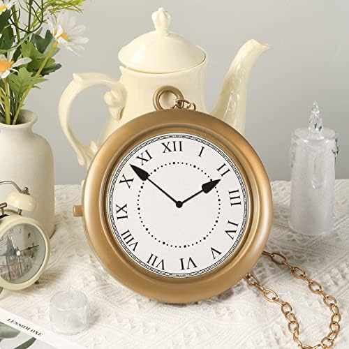 Yeetec Jumbo White Rabbit Clock Necklace