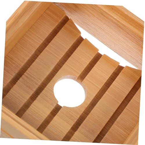 TINEASUR Wood Soap Holder for Bathroom and Kitchen