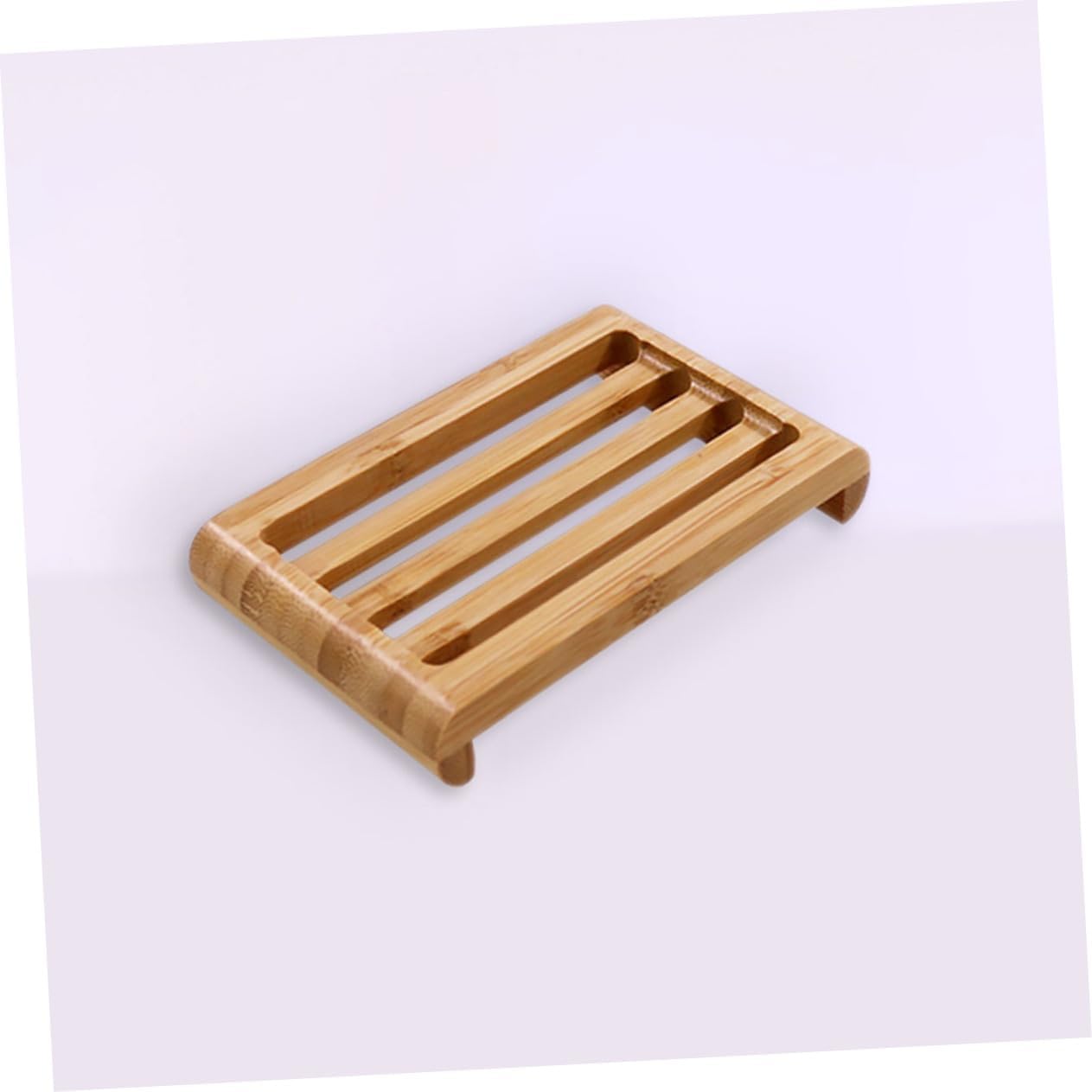 2Pcs Soap Dish with Fast Draining and Natural Texture