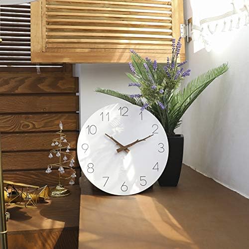 mooas Flatwood Twig Wall Clock