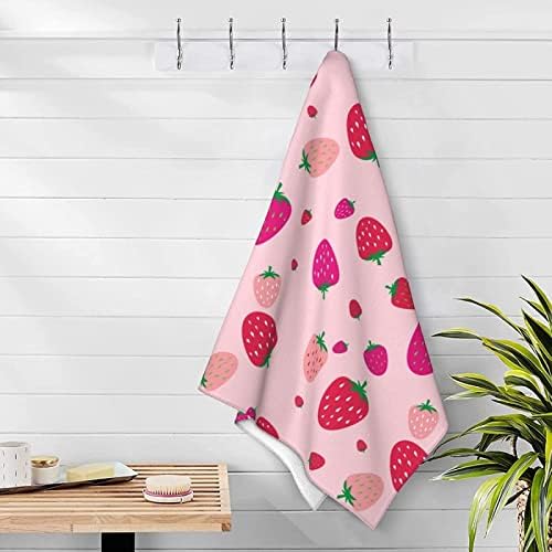 Sxakswol Strawberry Beach Towel 32x62 Inch