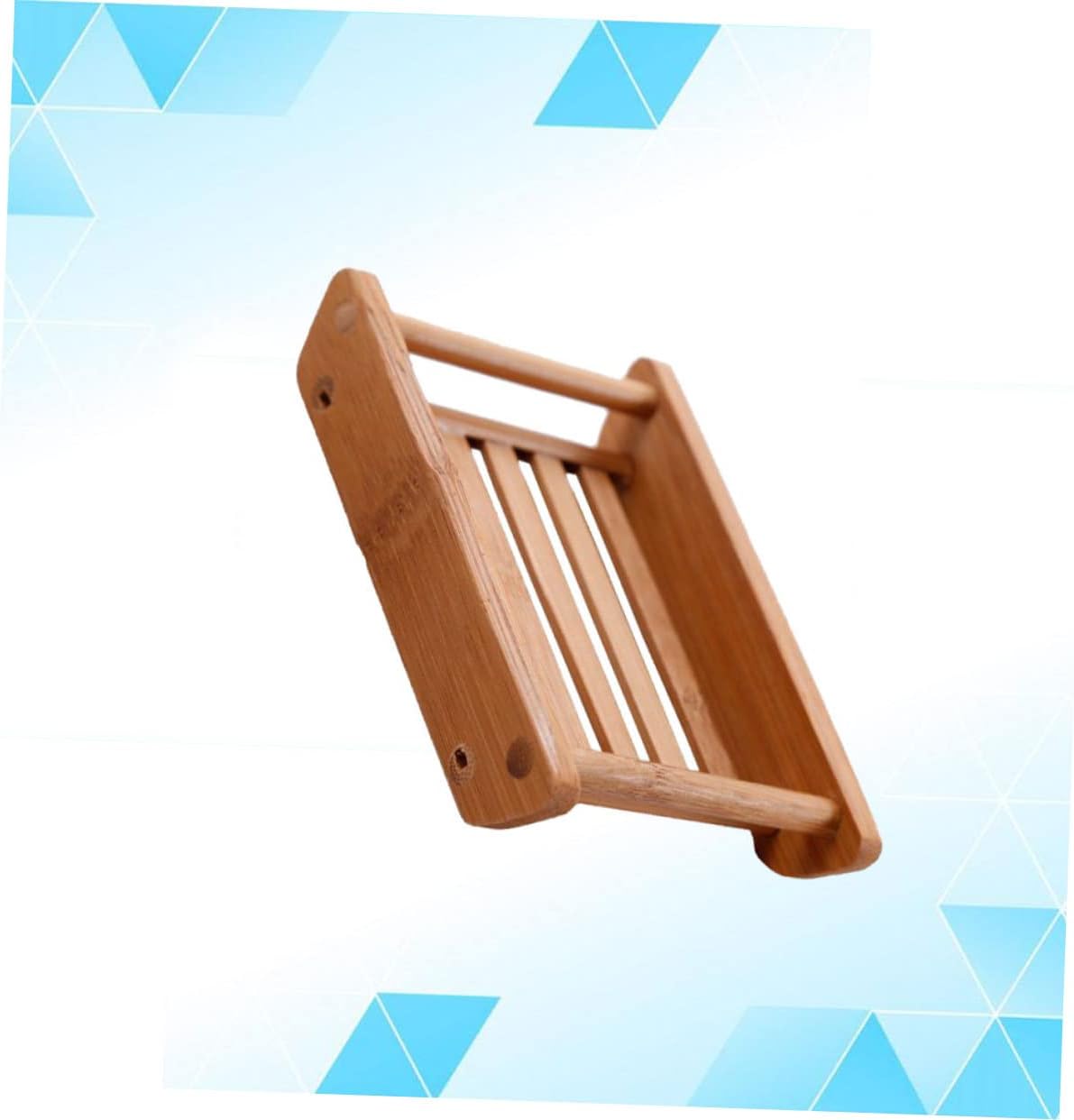 Retro Boat Shaped Wooden Soap Dish with Drainage