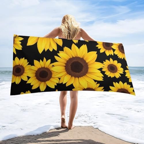 4SEE Plus Size Beach Towels - Super Absorbent Travel Essentials