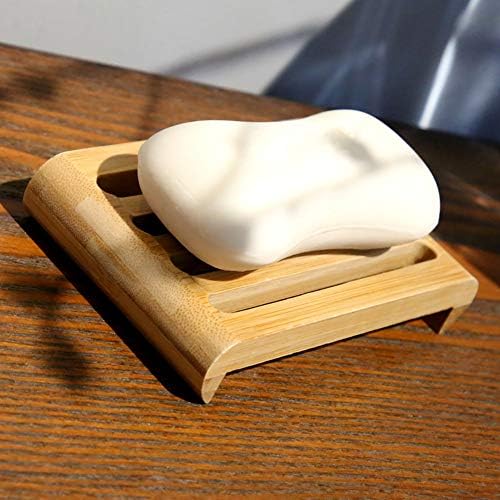 Handcrafted Wooden Soap Holder 433IN Self Draining Bathroom Soap Tray