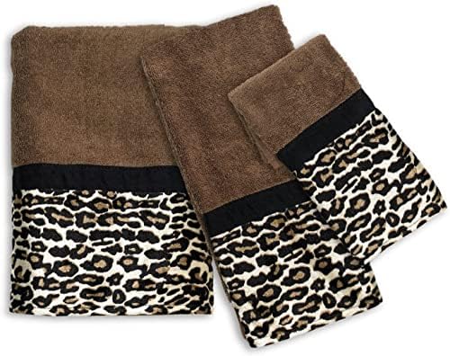 Popular Bath Jezella 3-Piece Animal Print Towel Set