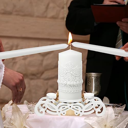 Irenare Unity Candles with Glass Holder Set