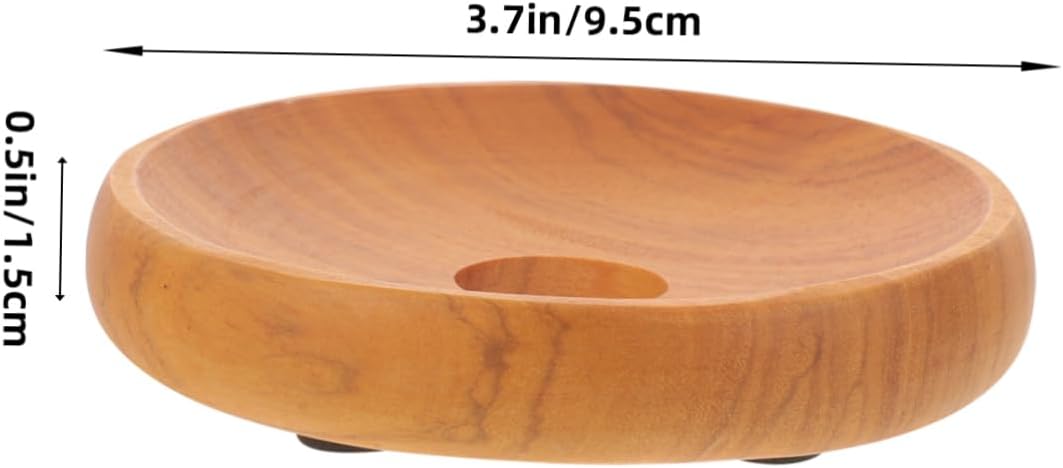 Wood Soap Holder Natural Bar Soap Dish