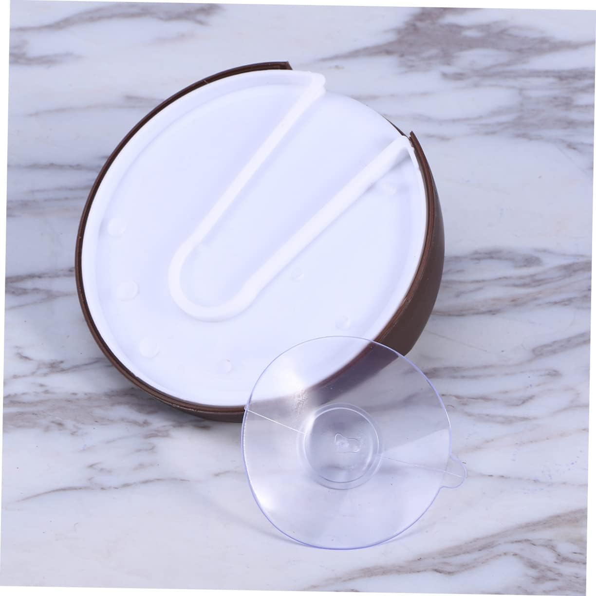 Cabilock Multifunctional Suction Cup Soap Dish for Bathroom 1