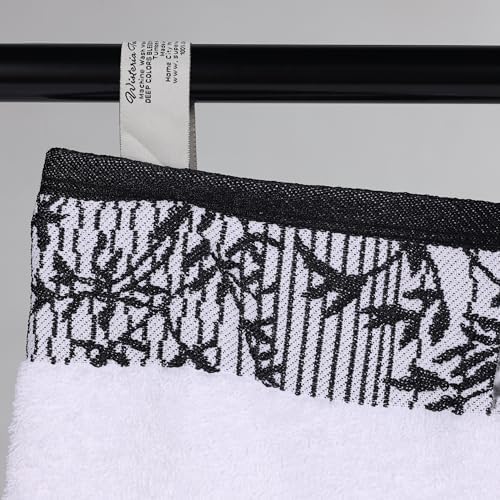 Superior Cotton Bath Towels Set of 2 Wisteria Collection